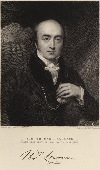 Sir Thomas Lawrence von Charles Landseer