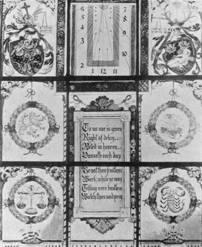 Ein Fenster im Zifferblatt-Zimmer von Charles Latham
