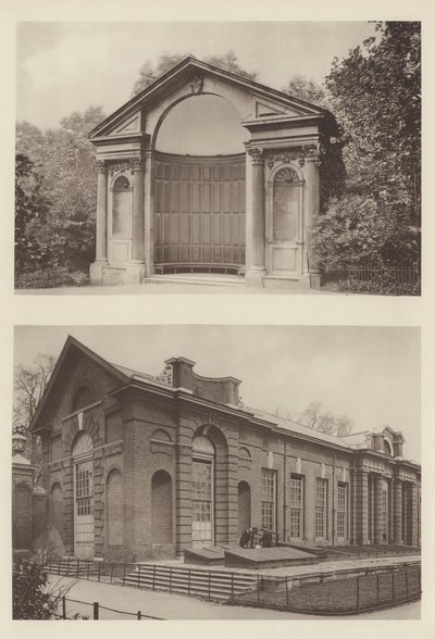 Alkoven und Bankettsaal, Kensington Gardens von Charles Latham