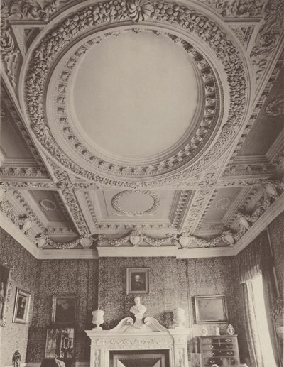 Coleshill, Berkshire, Innenraum des Salons von Charles Latham