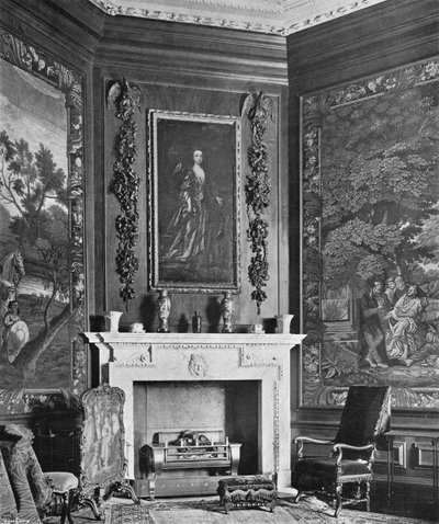 Obst und Blumen im Wandteppichzimmer von Charles Latham
