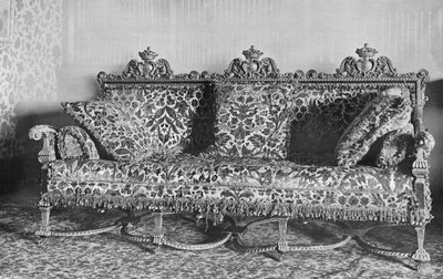Großes Sofa aus der Zeit von William und Mary von Charles Latham