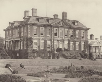 Melton Constable, Norfolk, die Gartenfront von Charles Latham
