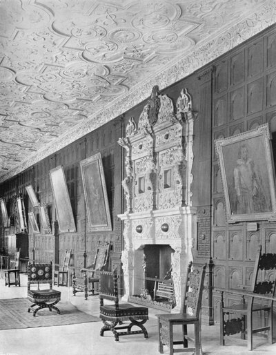 Teil der langen Galerie von Charles Latham
