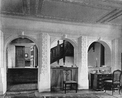 Treppe vom Billardzimmer von Charles Latham