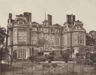 Swateley Hall, Uxbridge, die Gartenfront von Charles Latham