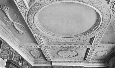 Die Decke des Salons von Charles Latham