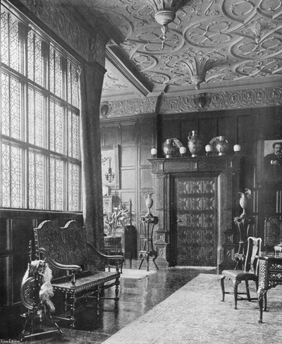 Das Wohnzimmer, Westseite von Charles Latham