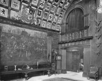 Das Fresko, Nord-Ecke der Halle von Charles Latham