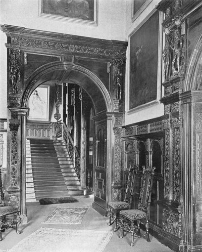 Die Halle und Treppe von Charles Latham