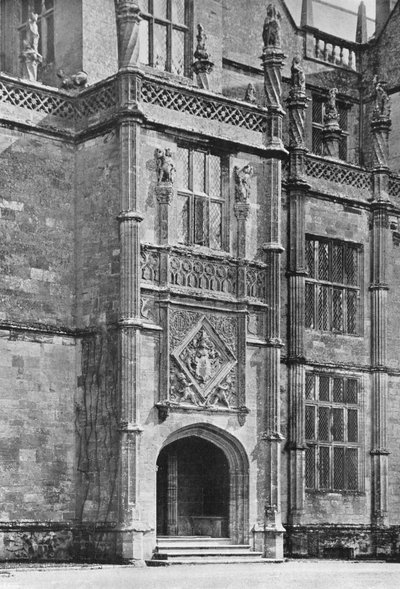 Die Westveranda und der Bildschirm von Clifton Maubank von Charles Latham
