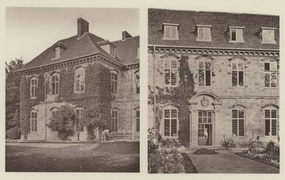 Wolvesey House, Winchester, Teile der Nord- und Südfronten von Charles Latham