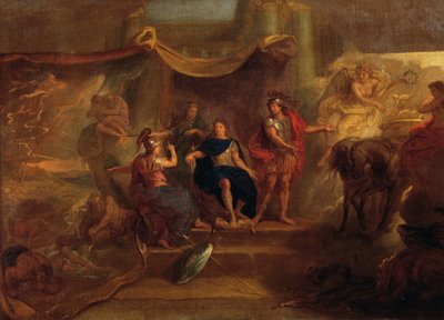 Entscheidung, Krieg gegen die Niederlande zu führen von Charles Le Brun