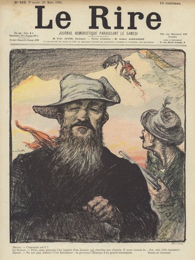 Illustration für Le Rire von Charles Leandre