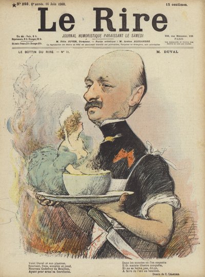 Illustration für Le Rire von Charles Leandre