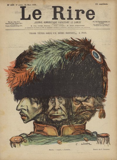 Illustration für Le Rire von Charles Leandre