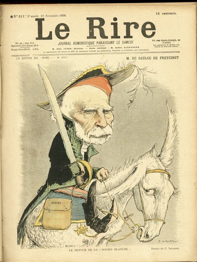 Illustration von Charles Leandre (1862-1934) in Le Lire von Charles Leandre