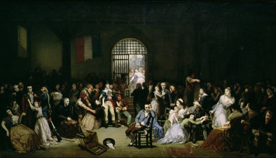 Der Ruf nach den letzten Opfern des Terrors, 7-9 Thermidor, Jahr 2 (25-27. Juli 1794), nach 1850 von Charles Louis Lucien Muller