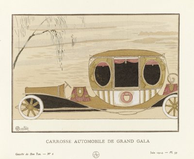 Carrosse Automobile de Grand Gala, veröffentlicht 1914 von Charles Martin