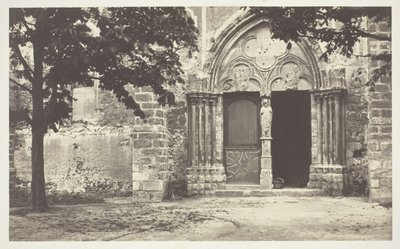 Kirche von Villeneuve le Comte, Seine-et-Marne von Charles Marville
