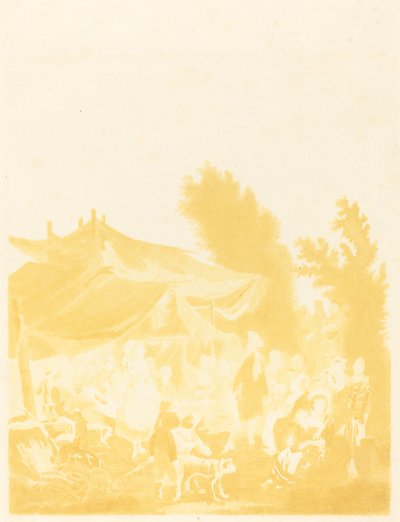 Dorffest von Charles Melchior Descourtis after Nicolas Antoine Taunay