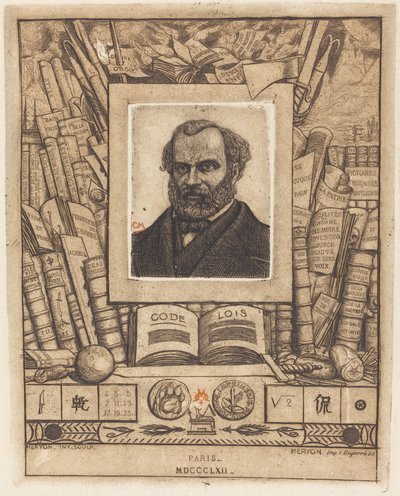 Armand Guéraud von Charles Meryon