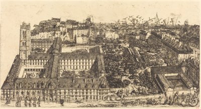 Collège Henri IV, Paris, oder Lycée Napoléon von Charles Meryon