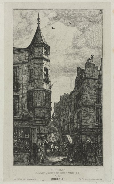 Haus mit einem Turm, Nr. 22, rue de L