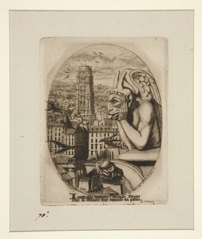Le Stryge (Der Vampir) von Charles Meryon