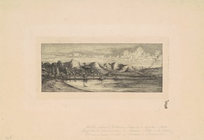 Banks-Halbinsel, Neuseeland von Charles Meryon