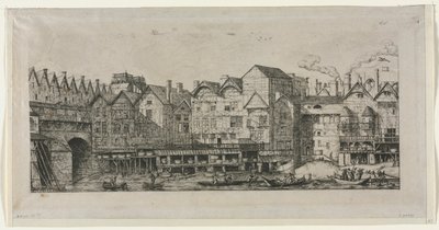 Ansicht eines Teils der Stadt Paris gegen Ende des 17. Jahrhunderts von Charles Meryon