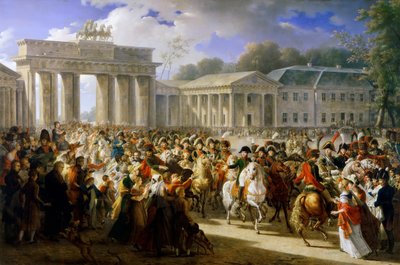 Einzug Napoleons in Berlin, 27. Oktober 1806 von Charles Meynier