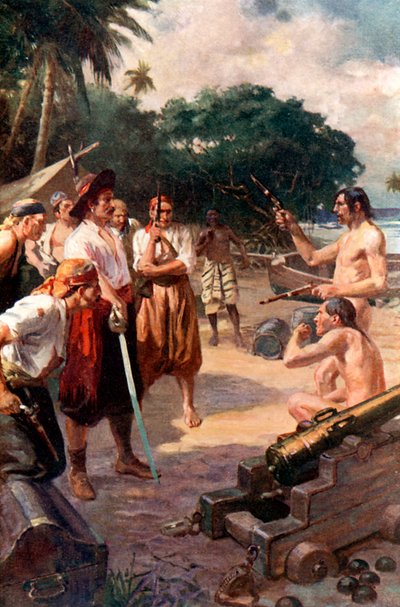 Cockburn und der Neapolitaner unter den Piraten von Charles Mills Sheldon