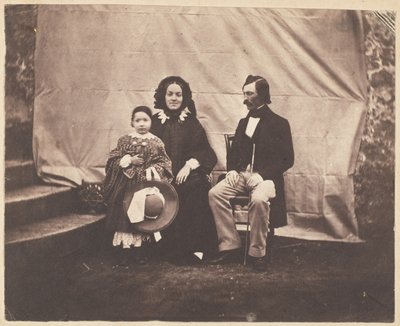 Familiengruppe von Charles Nègre