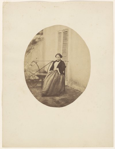 Porträt von Rachel Félix von Charles Nègre