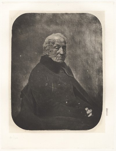 Tafel X – Porträt von Prinz Adam Georges Czartorisky, nach Nadar von Charles Nègre