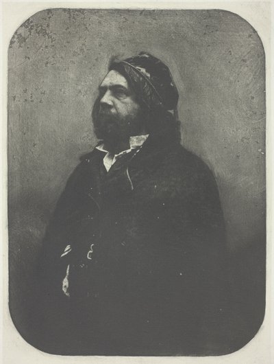 Porträt von Théophile Gautier nach Nadar von Charles Nègre