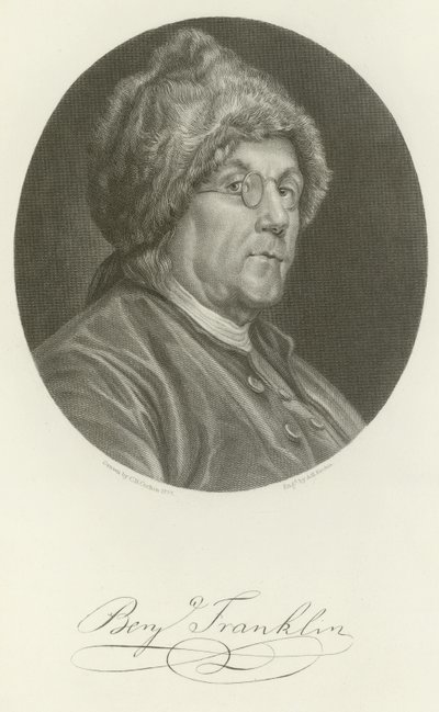 Benjamin Franklin von Charles Nicolas II Cochin