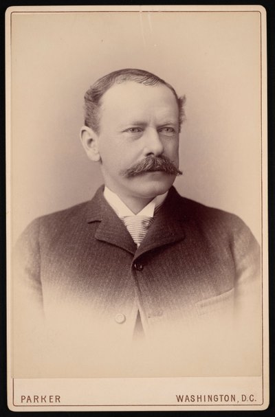 Porträt von Dr. James Milton Flint 1838-1919, zwischen 1887 und 1904 von Charles Parker