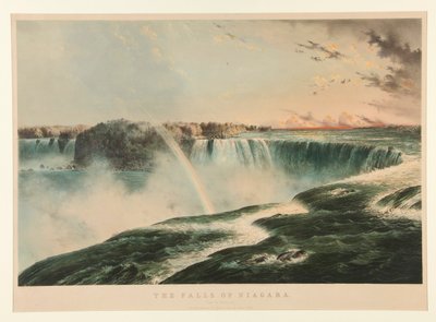 Die Niagarafälle von der kanadischen Seite von Charles Parsons