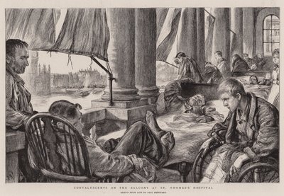 Genesende auf dem Balkon des St. Thomas