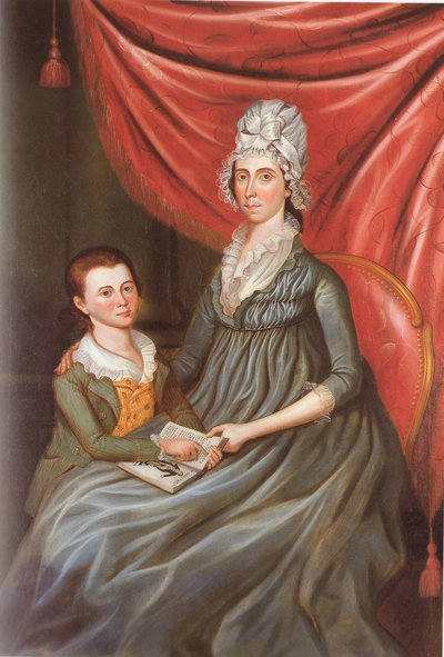 Eleanor Conway Hite und Sohn, James Madison Hite von Charles Peale Polk