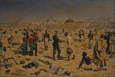Die Befreiung von Médine im Senegal am 18. Juli 1857 von Charles Porion