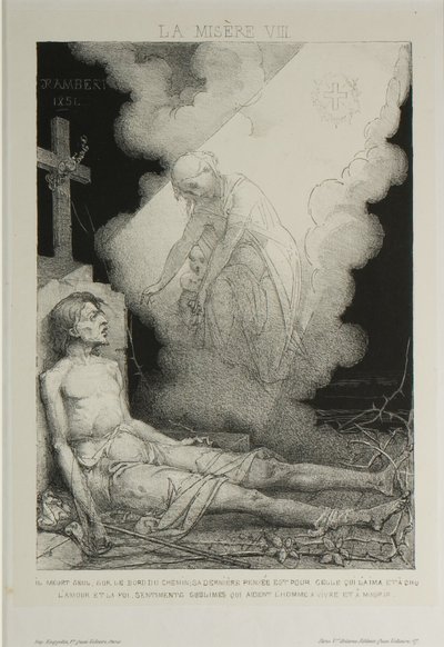 Tafel Acht aus Misery von Charles Rambert