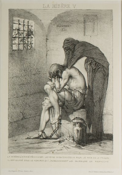 Tafel Fünf aus Misery von Charles Rambert