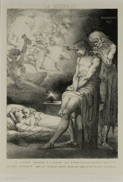 Tafel Vier aus Misery von Charles Rambert
