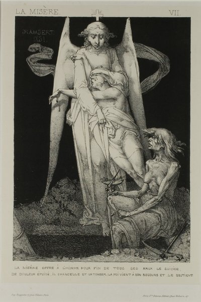 Teller Sieben aus Misery von Charles Rambert