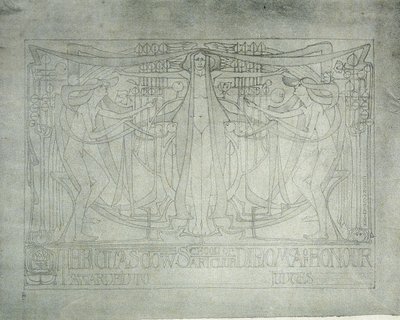 Ehrenurkunde, Glasgow School of Art, 1893 von Charles Rennie Mackintosh