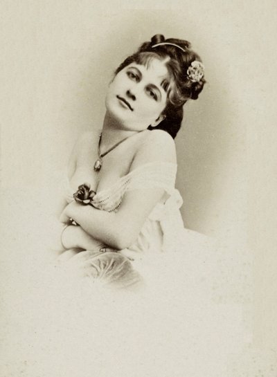 Porträt der Schauspielerin Henriette Victoire Drouard (1851-1923) von Charles Reutlinger