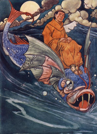 Nachts überquerte St. David das Meer von Charles Robinson
